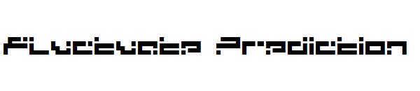 Fluctuate Prediction字体