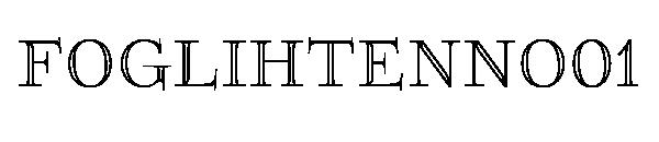FoglihtenNo01字体