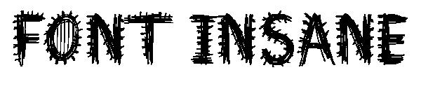 Font Insane字体