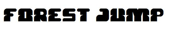 FOREST JUMP字体