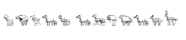 FREAK ANIMALS字体