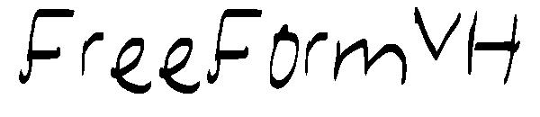 FreeFormVH字体