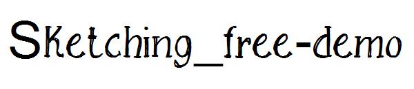 Sketching_free-demo字体