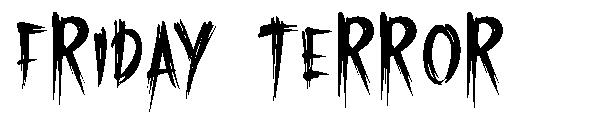 Friday Terror字体