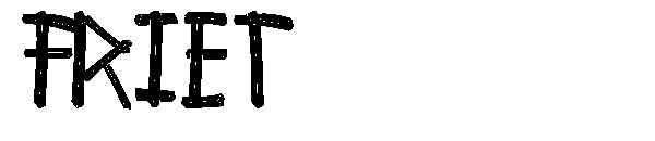 FRIET字体