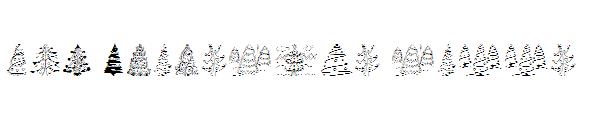 Fun Christmas Trees字体