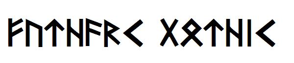 Futhark Gothic字体