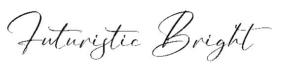 Futuristic Bright字体