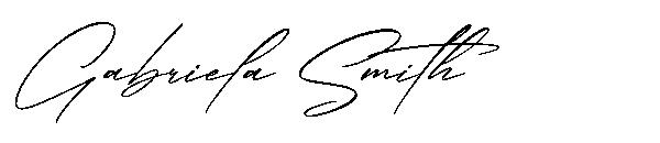 Gabriela Smith字体