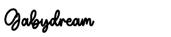 Gabydream字体