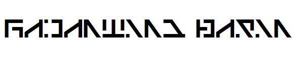 Galactico Basic字体