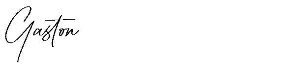 Gaston字体