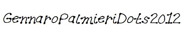 GennaroPalmieriDots2012字体