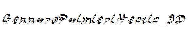 GennaroPalmieriHectic_3D字体
