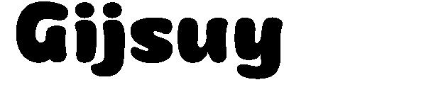 Gijsuy字体
