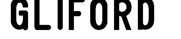 GLIFORD字体