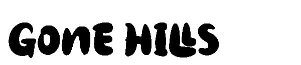 Gone Hills字体