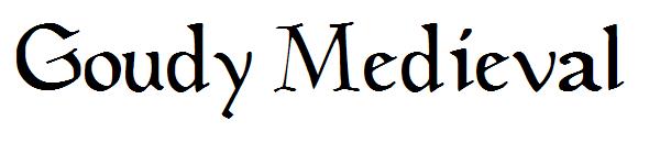 Goudy Medieval字体