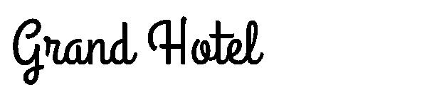 Grand Hotel字体