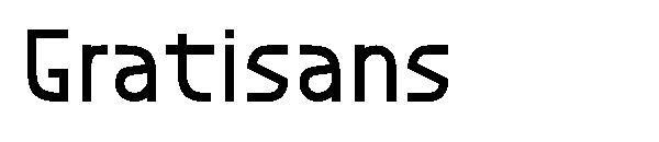 Gratisans字体