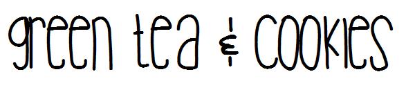 Green Tea & Cookies字体