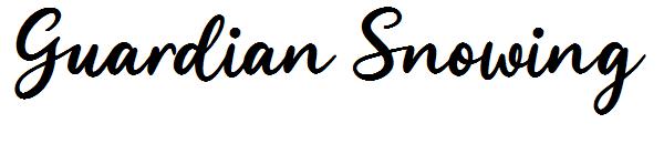 Guardian Snowing字体