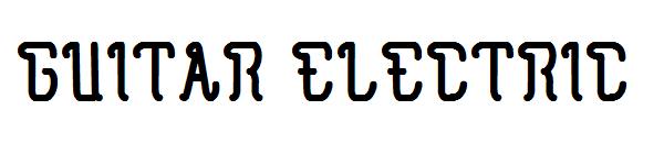 GUITAR ELECTRIC字体