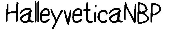 HalleyveticaNBP字体