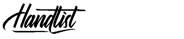 Handlist字体