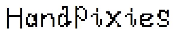 HandPixies字体