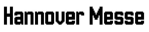 Hannover Messe字体