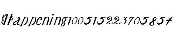 Happening100515223705854字体