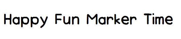 Happy Fun Marker Time字体