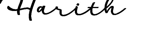 Harith字体
