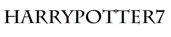 HarryPotter7字体