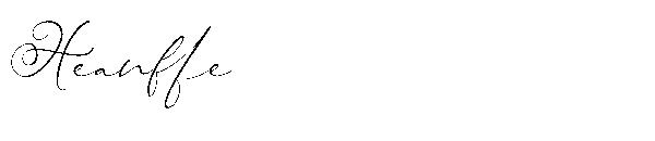 Heanffe字体