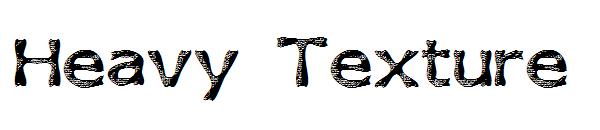 Heavy Texture字体