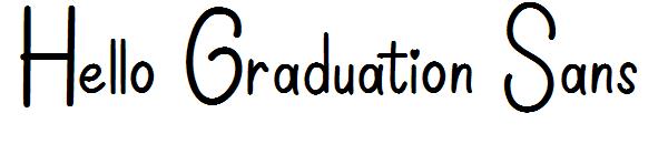 Hello Graduation Sans字体