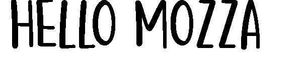 Hello Mozza字体