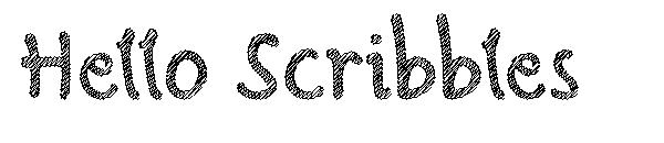 Hello Scribbles字体