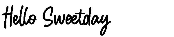 Hello Sweetday字体