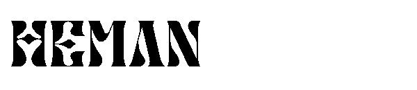 HEMAN字体