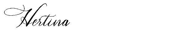 Hertina字体