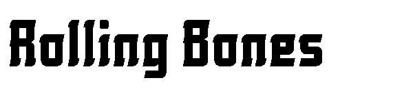Rolling Bones字体