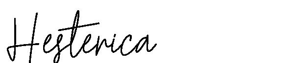 Hesterica字体