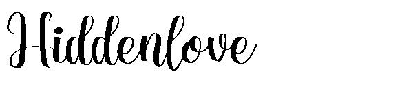 Hiddenlove字体