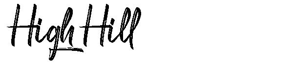 High Hill字体
