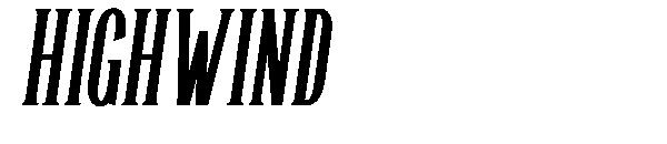 Highwind字体