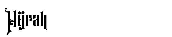 Hijrah字体