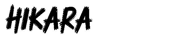 Hikara字体